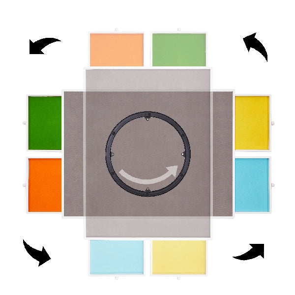 Spinning Puzzle Board
