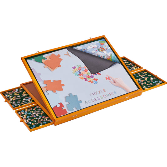 Tilted Jigsaw Puzzle Board - 1500 Pieces - Rubber Cover